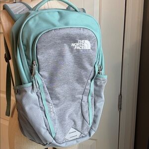 The North Face Men's Backpack in Gray and Sage Green